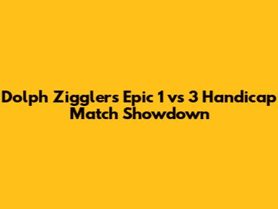 Dolph Ziggler's Epic 1 vs 3 Handicap Match Showdown