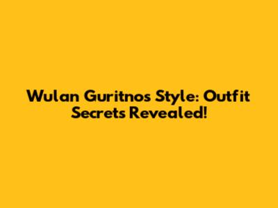 Wulan Guritno's Style: Outfit Secrets Revealed!